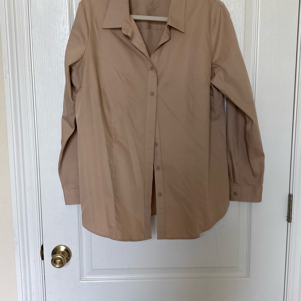 Coldwater Creek Tan Blouse